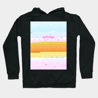 Glitch VHS Vaporwave Hoodie